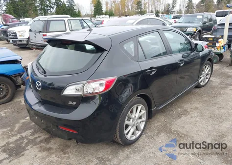 2012 Mazda Mazda3 I Touring z USA, uszkodzony, nr VIN JM1BL1L88C1695651